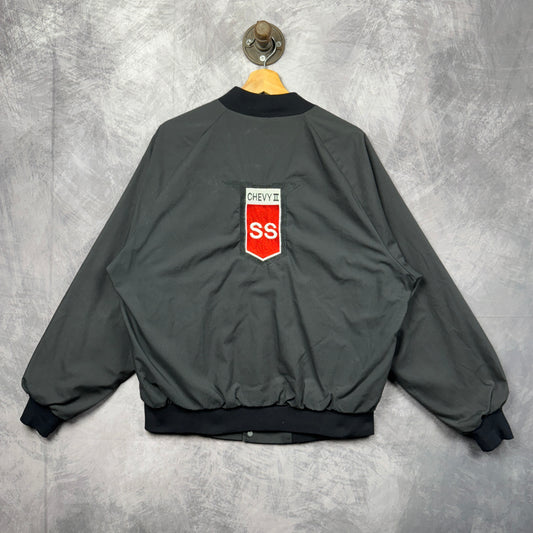 90s Black Chevy SS Bomber Jakcet 4000