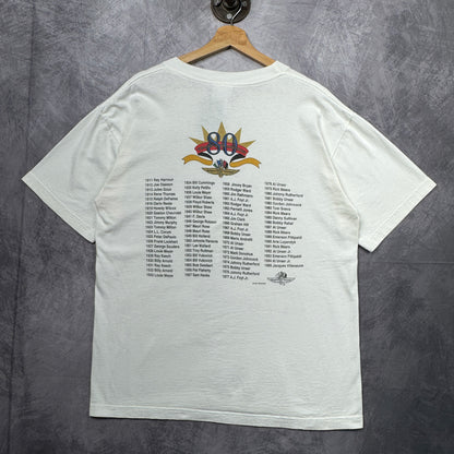 1996 White Indy 500 Tee 3952