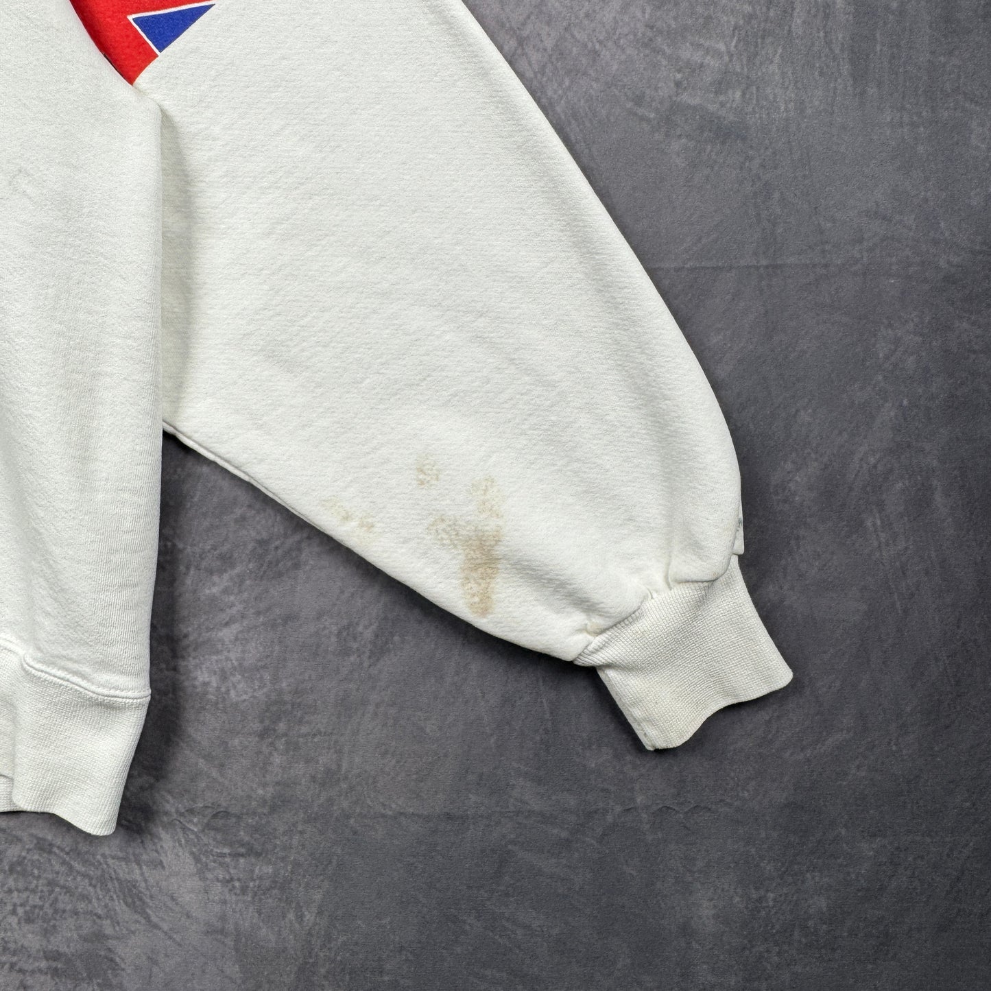90s White Nigel Mansell Crewneck Sweatshirt 4006