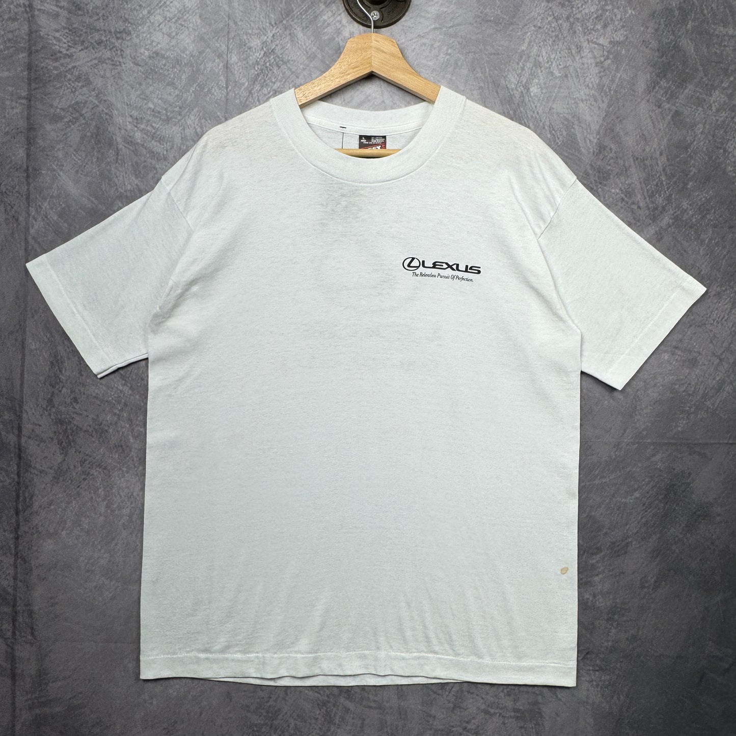 90s White Lexus Shirt 3905