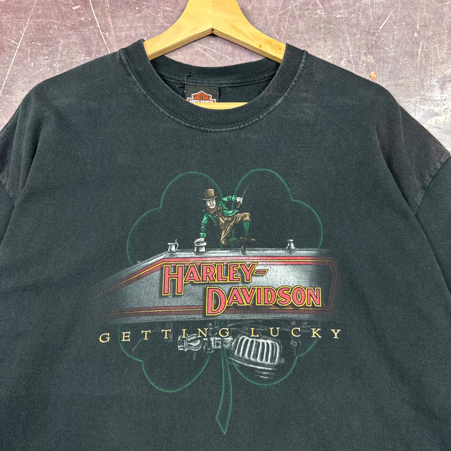 00s Black Harley Davidson Shirt 3209