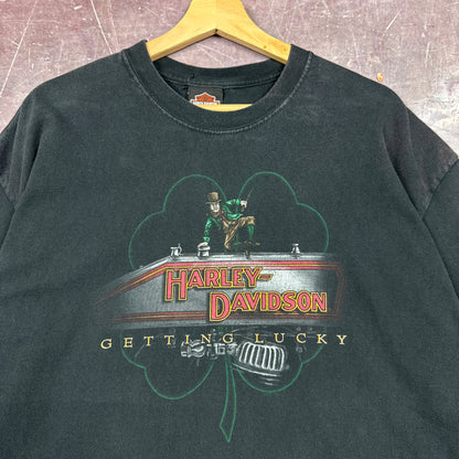 00s Black Harley Davidson Shirt 3209