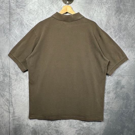 00s Brown Porsche Polo Shirt 3961