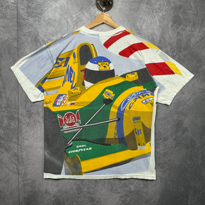 90s Camel Racing All Over Print Shirt 4020