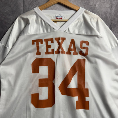 90s White Texas Longhorns Ricky Williams #34 Jersey 4610