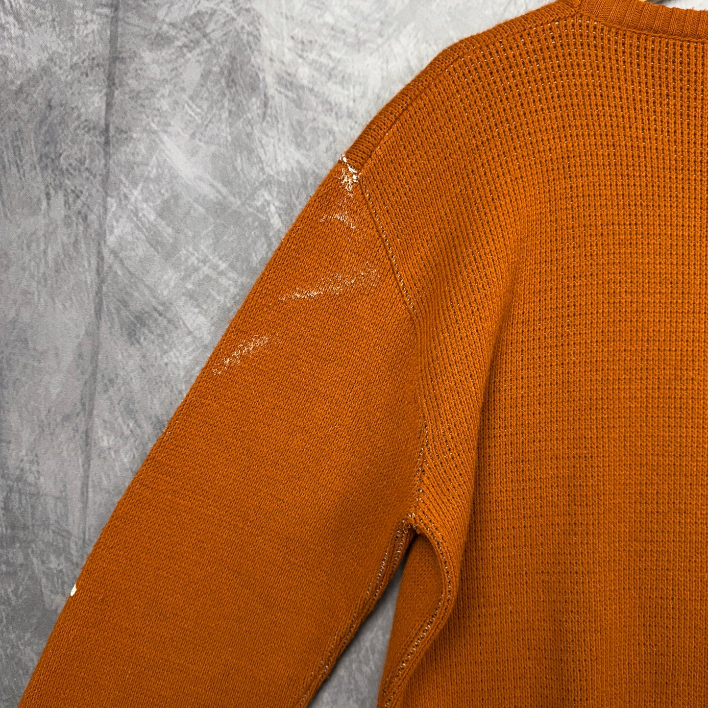 80s Orange Texas Longhorns Knit Sweater 4395