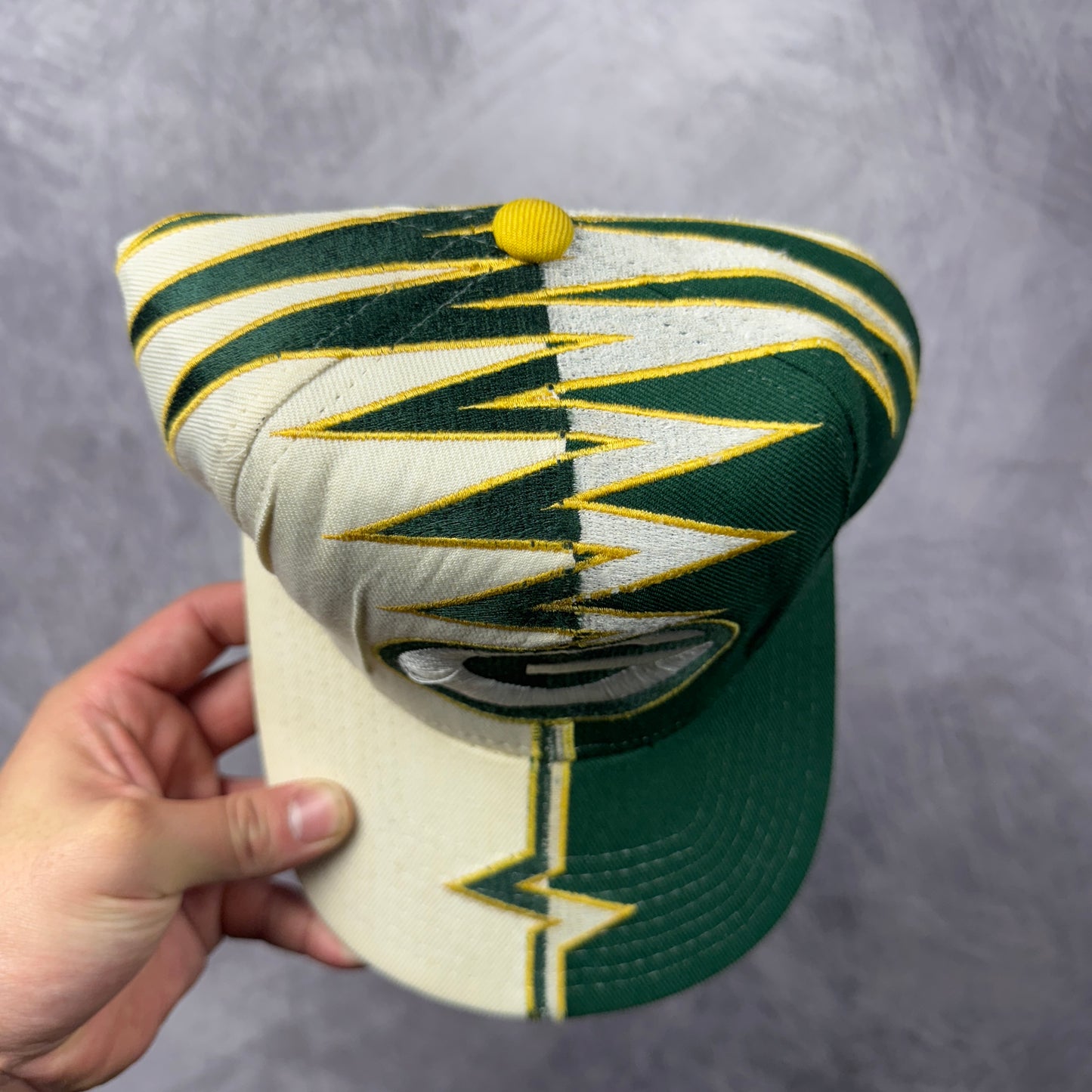90s Green Bay Packers Starter Shock Wave Hat 4303