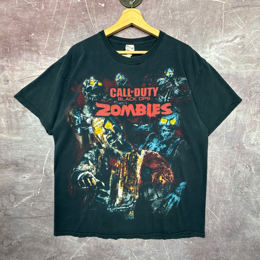 00s Black Call Of Duty Zombies Shirt 3417