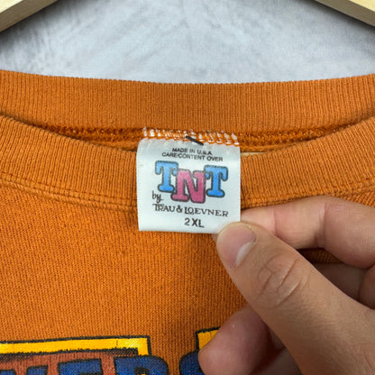 90s Orange Texas Longhorns Crewneck Sweatshirt 4384