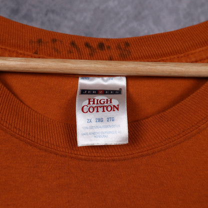 2005 Orange University of Texas Longhorns National Champions Long Sleeve Shirt 5849