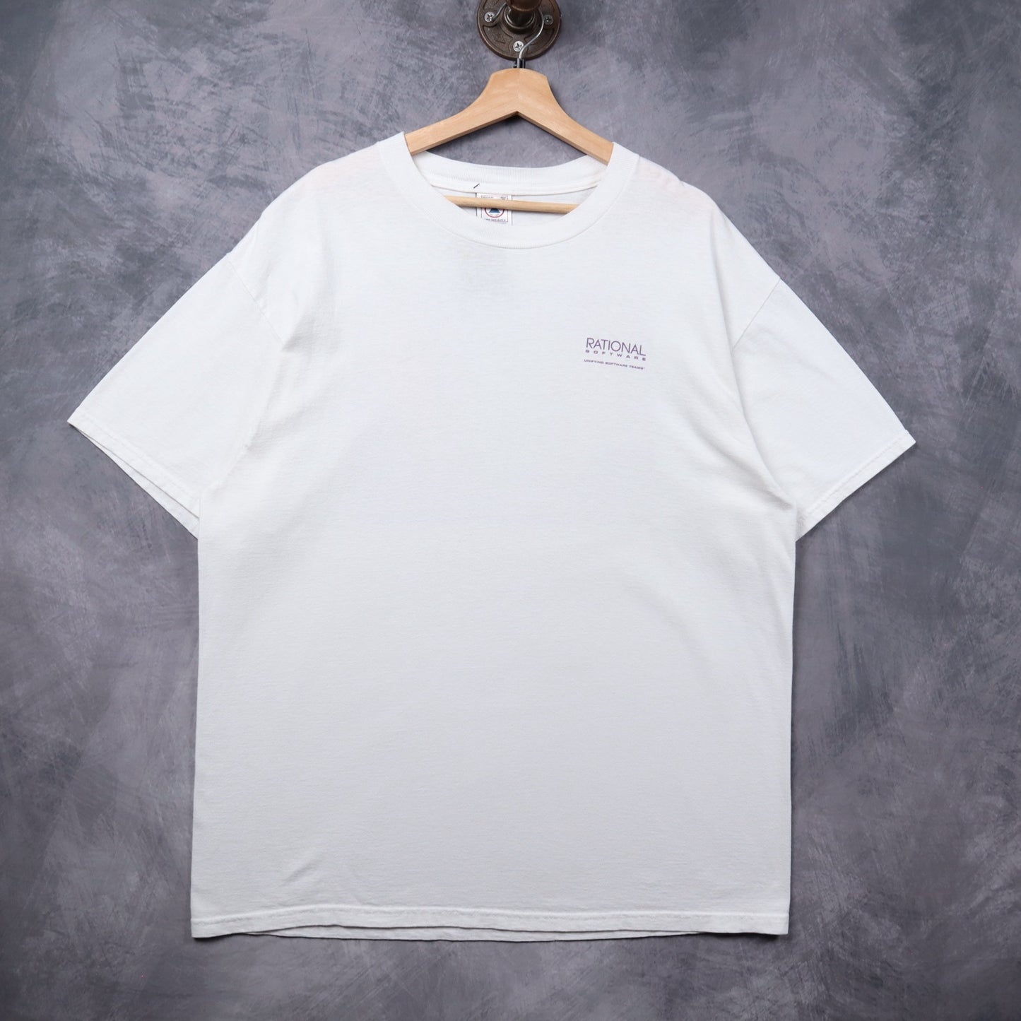Late 90s White Rational Software Rational Suite Shirt 5391