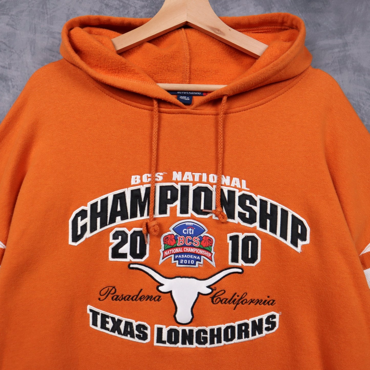 2010 Orange Texas Longhorns BCS National Championship Hoodie 5636