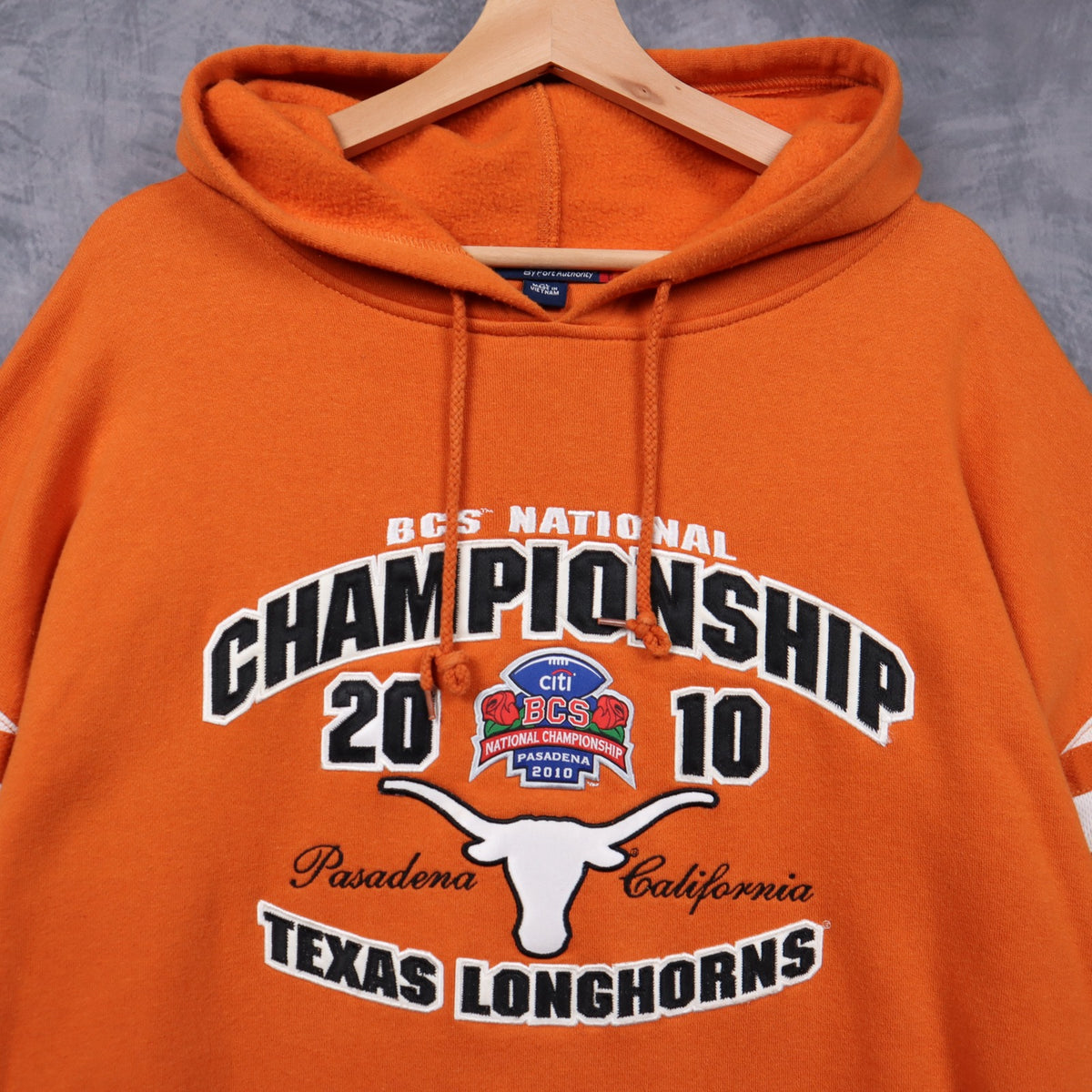 2010 Orange Texas Longhorns BCS National Championship Hoodie 5636