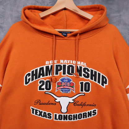 2010 Orange Texas Longhorns BCS National Championship Hoodie 5636