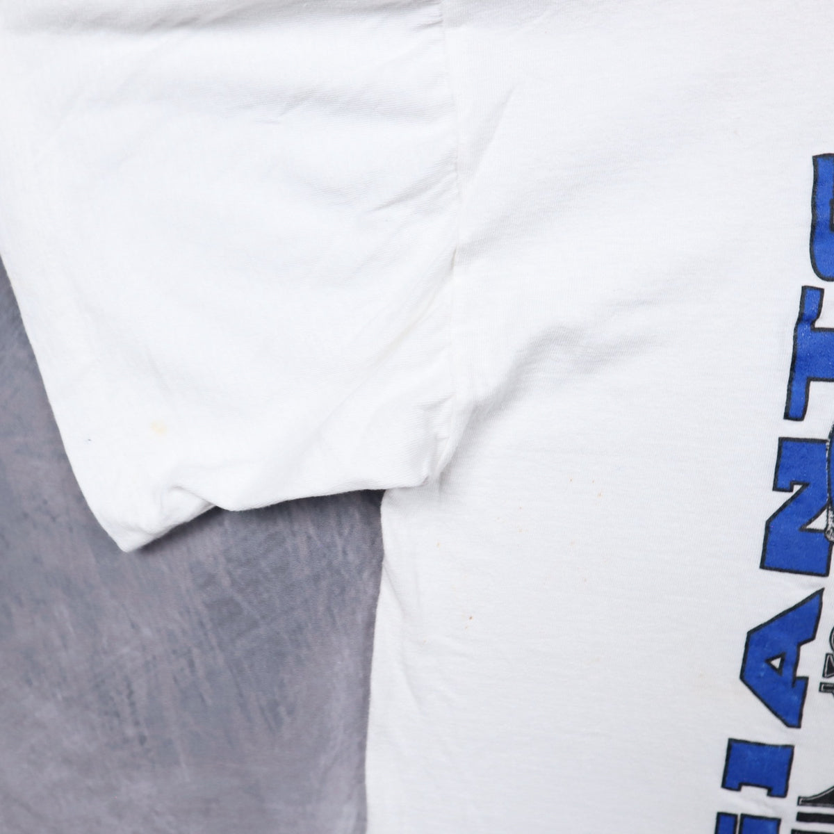 1991 White Super Bowl XXV Giants vs Bills Shirt 6692
