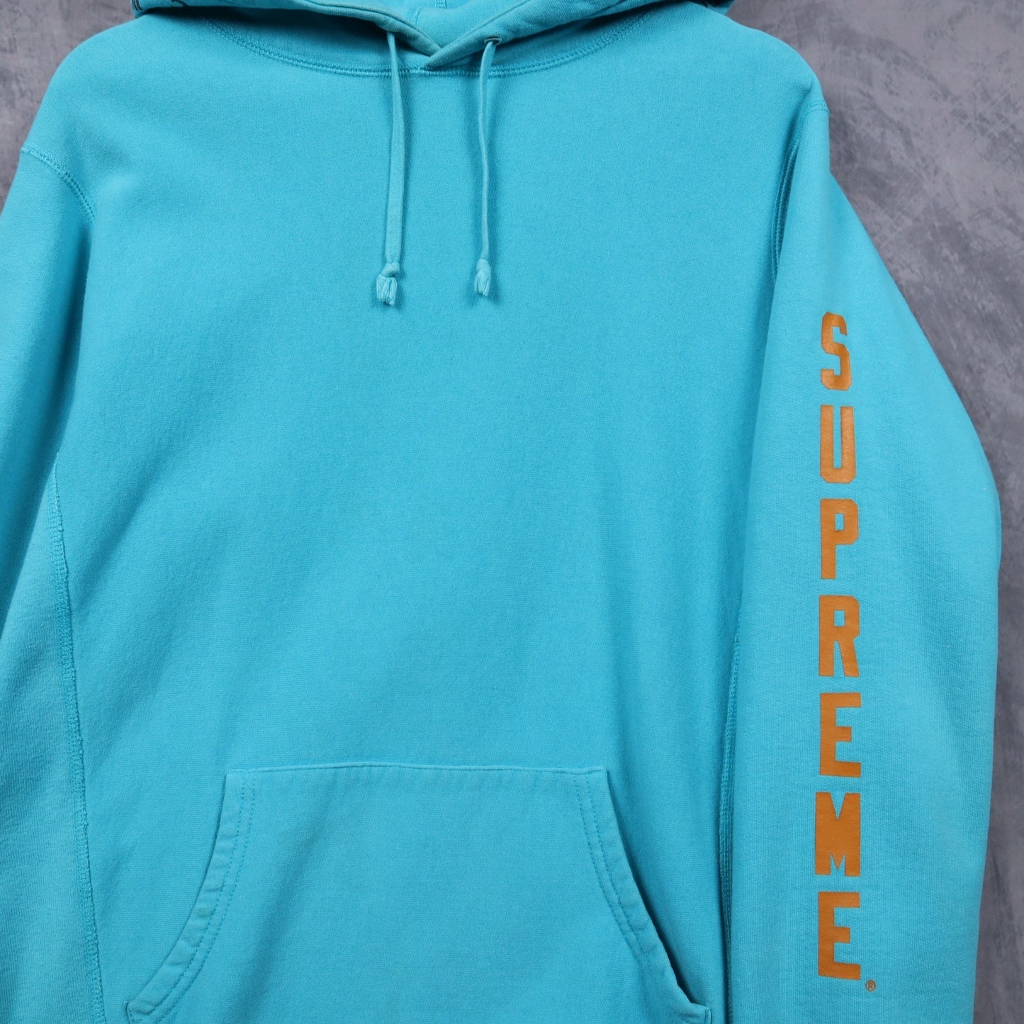 Supreme x Thrasher Boyfriend Skate Teal Hoodie 4826