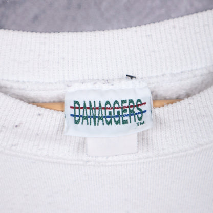 90s White Texas Longhorns Crewneck Sweatshirt 5696