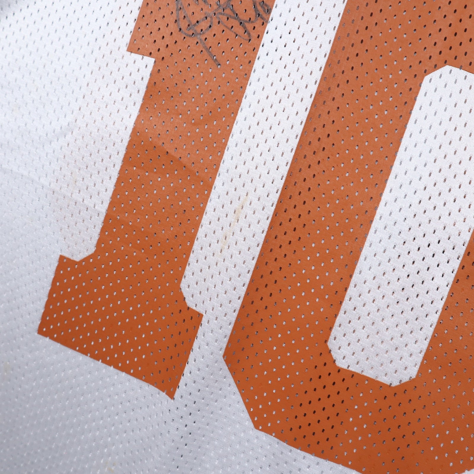 00s White Texas Longhorns Nike Rose Bowl #10 Football Jersey 5816