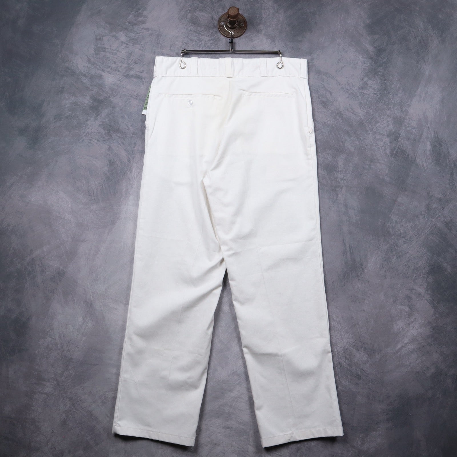 90s White Pleated Trousers 5221