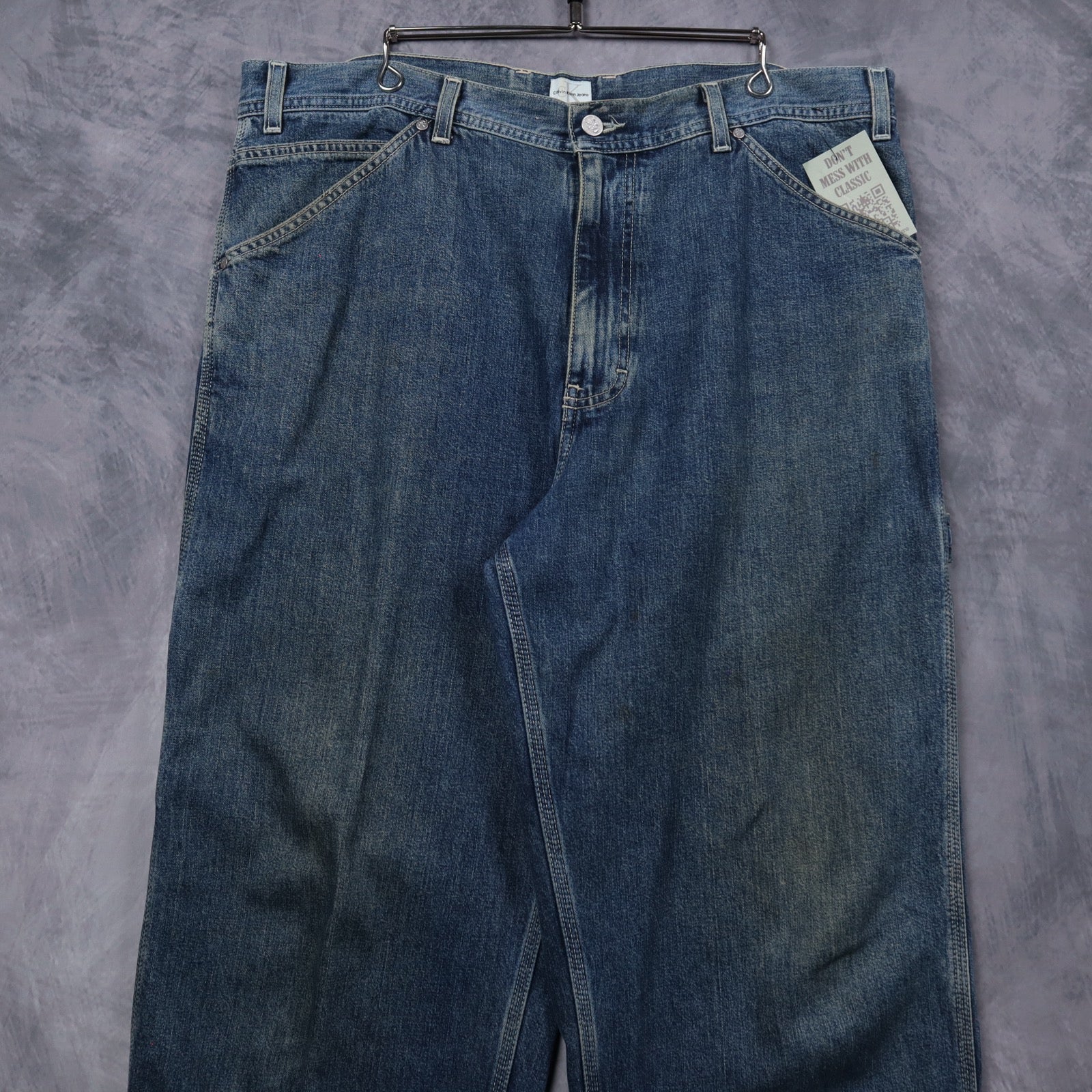 90s Blue Calvin Klein Jeans Carpenter Denim Jeans 5265