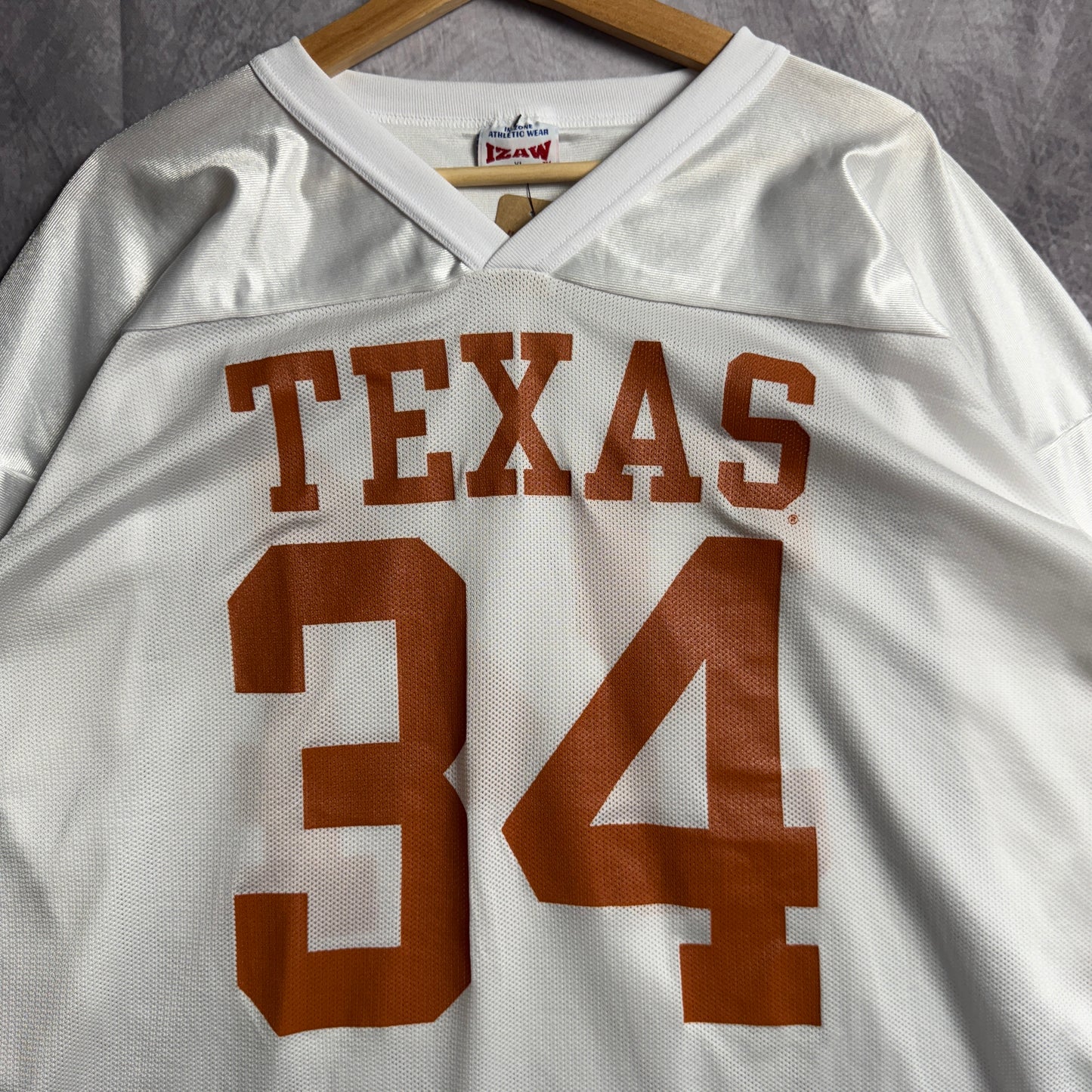 90s White Texas Longhorns Ricky Williams #34 Jersey 4609