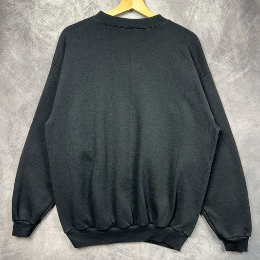 2000 Black St Louis Rams Crewneck Sweatshirt 4099