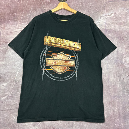 90s Black Harley Davidson Shirt 3173