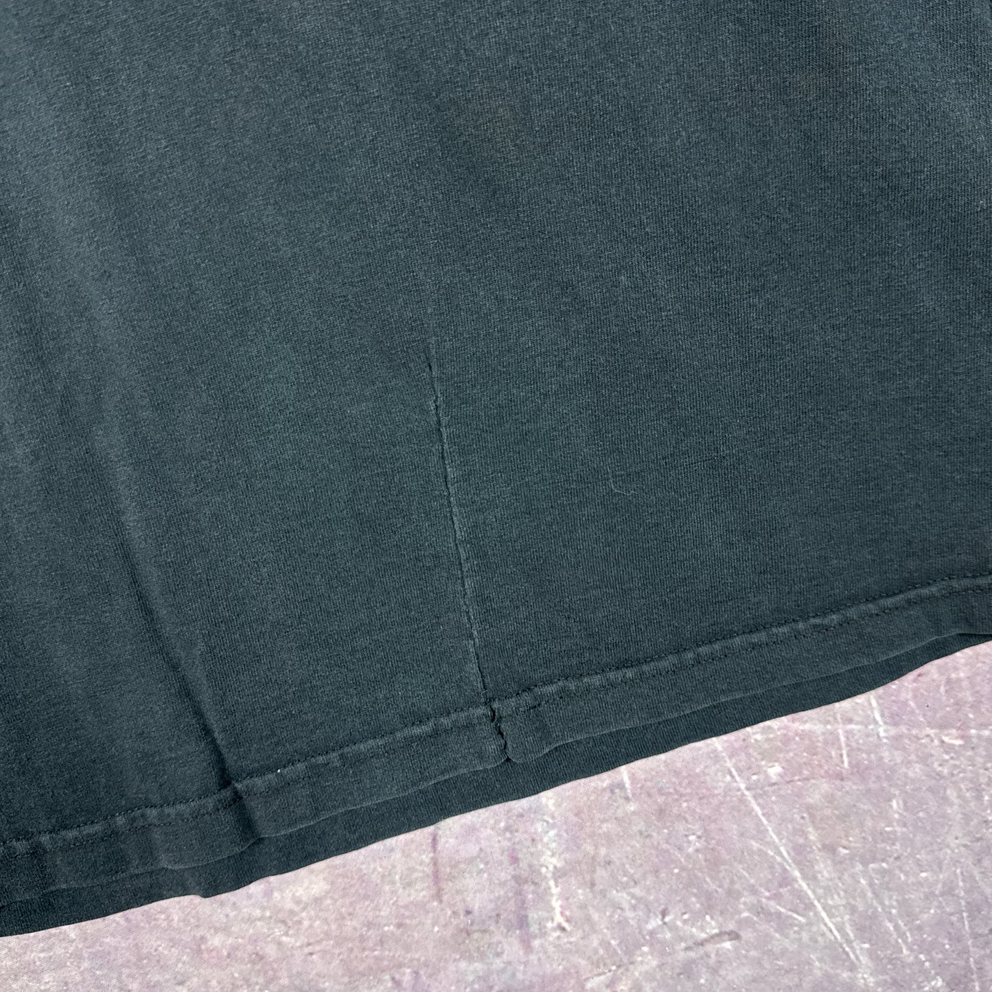 00s Black Cyberspokes Biker Flame Sleeve Shirt 3054