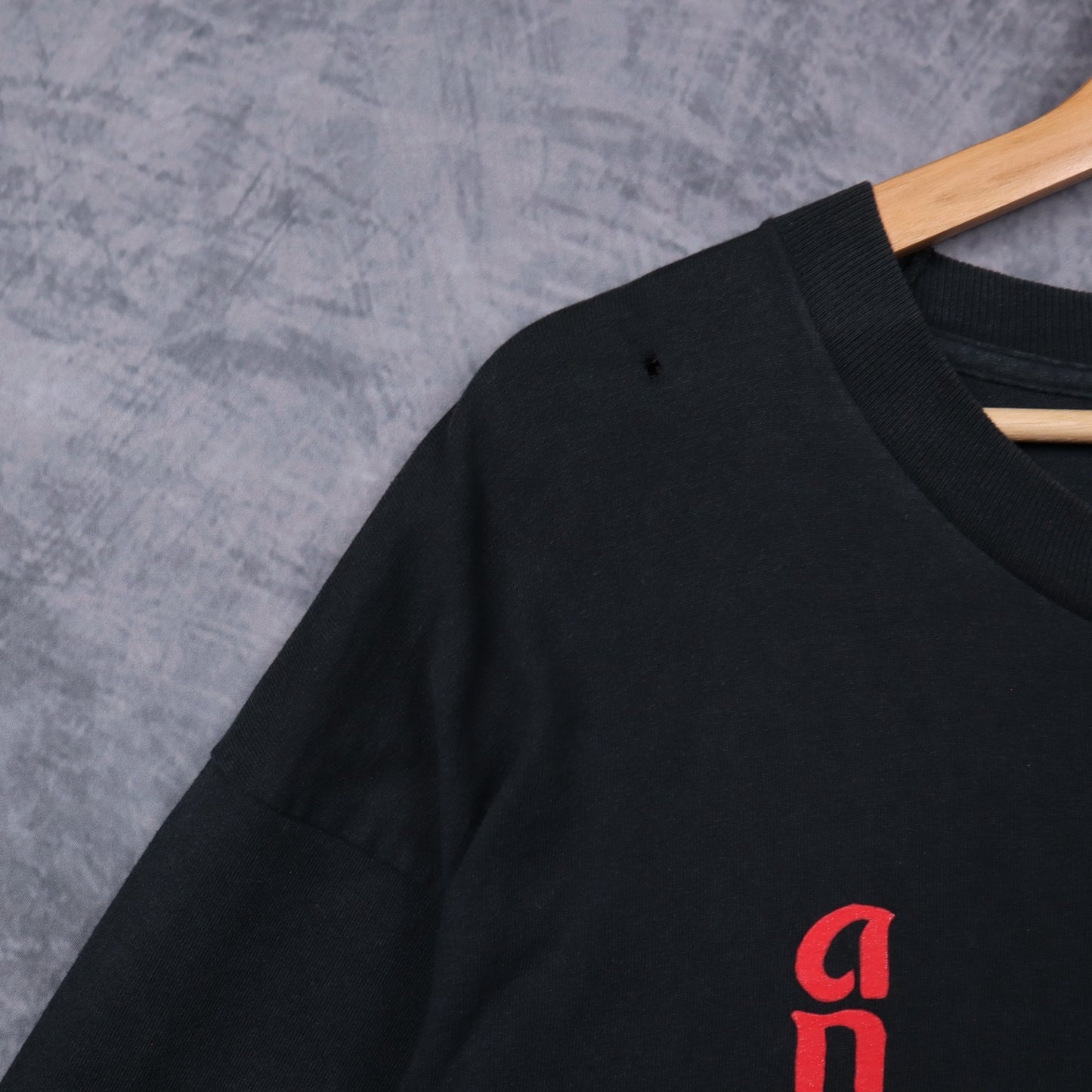 90s Black Stevie Ray Vaughan Antone's Long Sleeve Shirt 4957