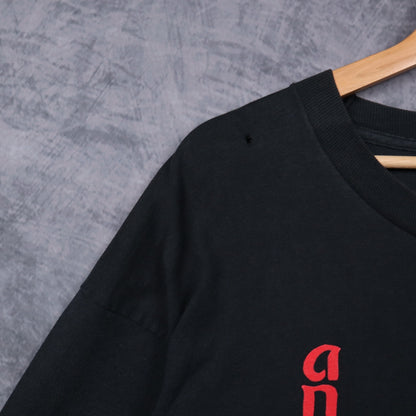 90s Black Stevie Ray Vaughan Antone's Long Sleeve Shirt 4957
