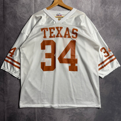 90s White Texas Longhorns Ricky Williams #34 Jersey 4609