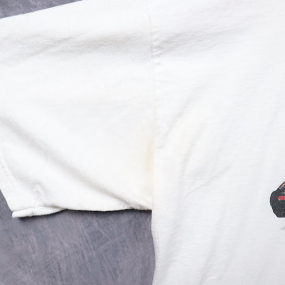 00s White VW Beetle Bumble Bug Shirt 7284