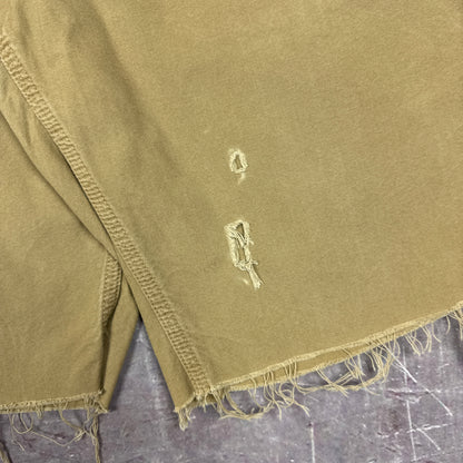 Early 00s Tan Brown Baggy Carhartt Carpenter Work Shorts 29x11 AZ26