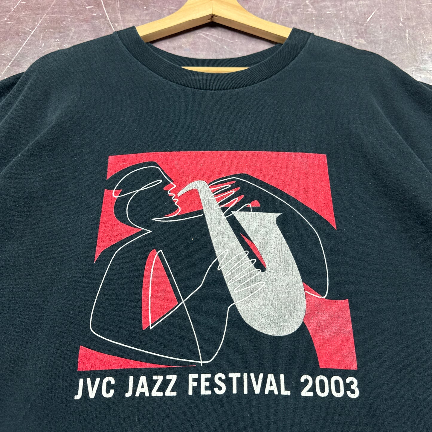 2003 Black JVC Jazz Festival Shirt 3556