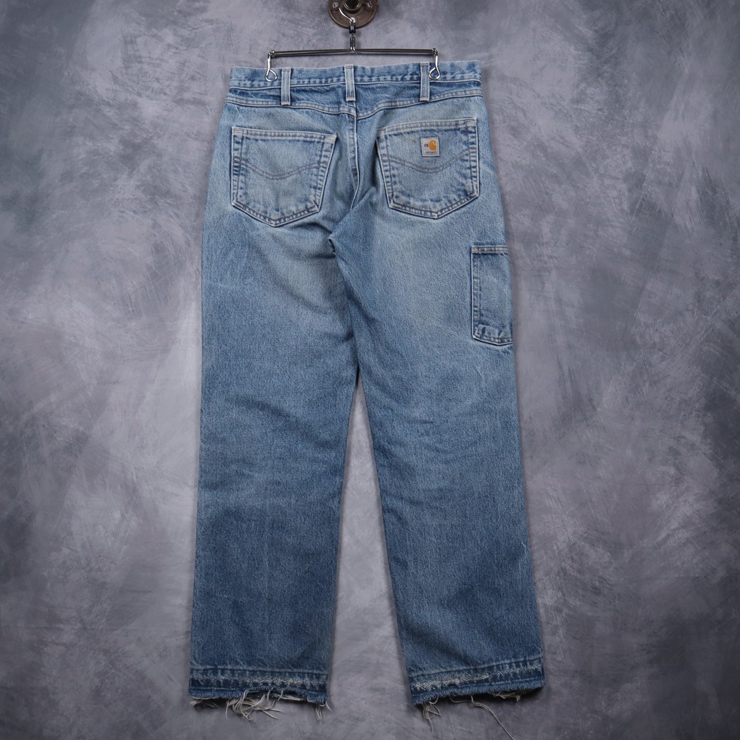 Y2K Light Wash Carhartt Double Knee Jeans 5049