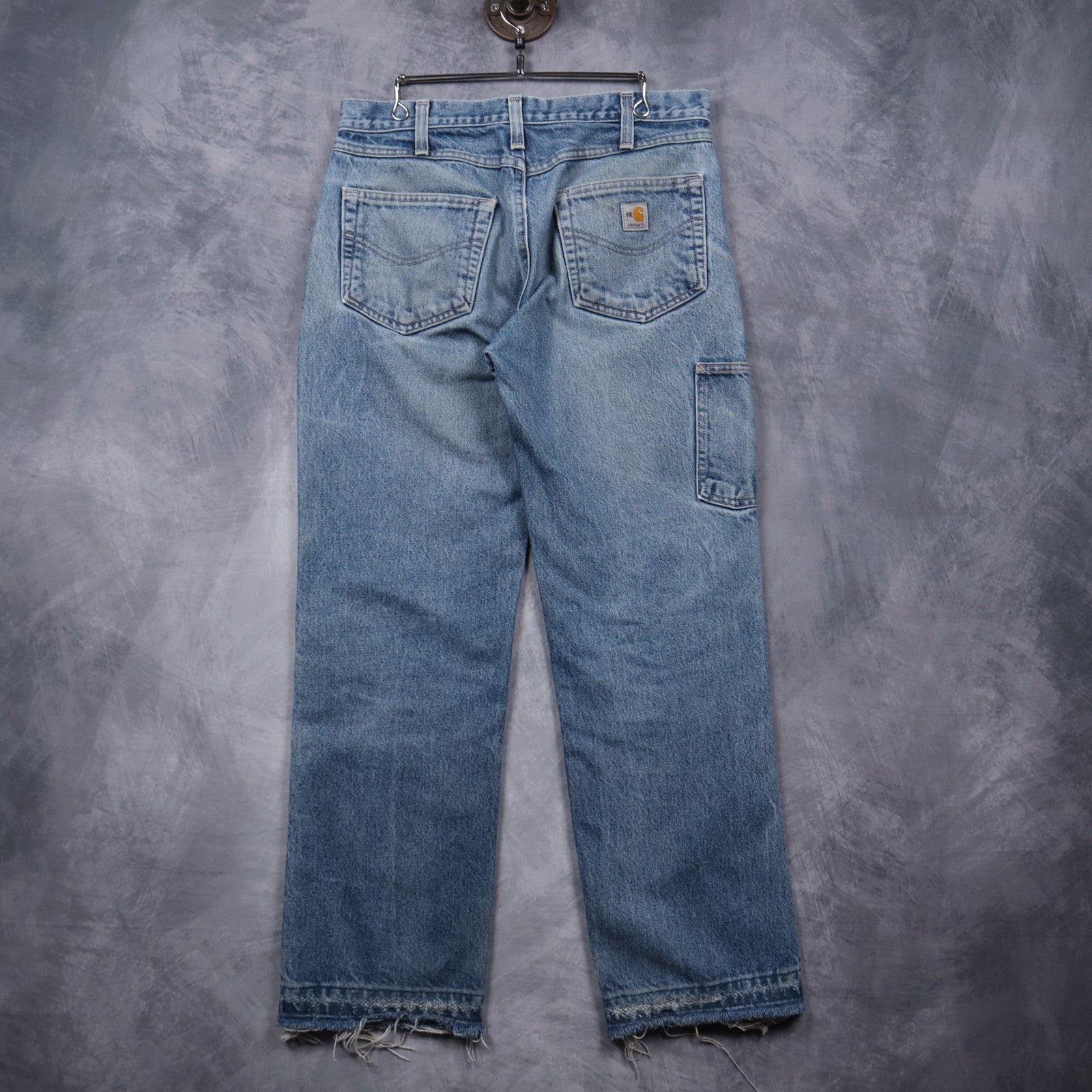 Y2K Light Wash Carhartt Double Knee Jeans 5049