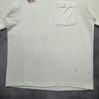 90s White Marlboro Racing Shirt 3936