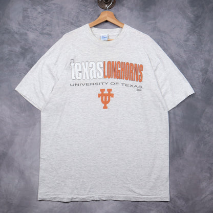 90s Grey University Of Texas Longhorns Shirt 5827