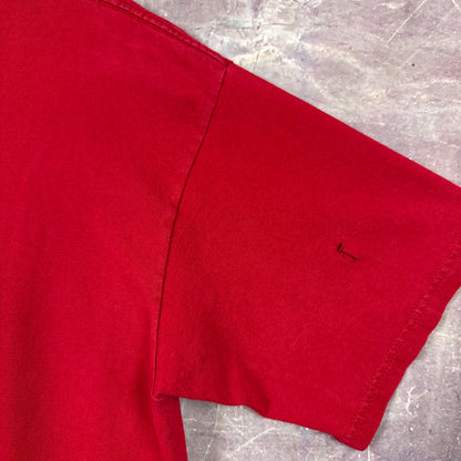 90s Red Chicago Wolves Shirt 3254