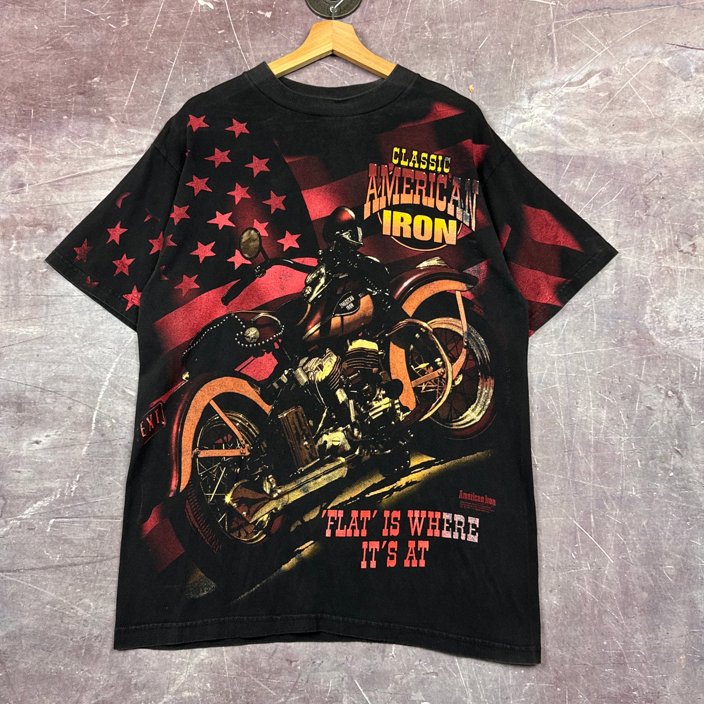 90s American Iron Motorcycle Shirt Y24