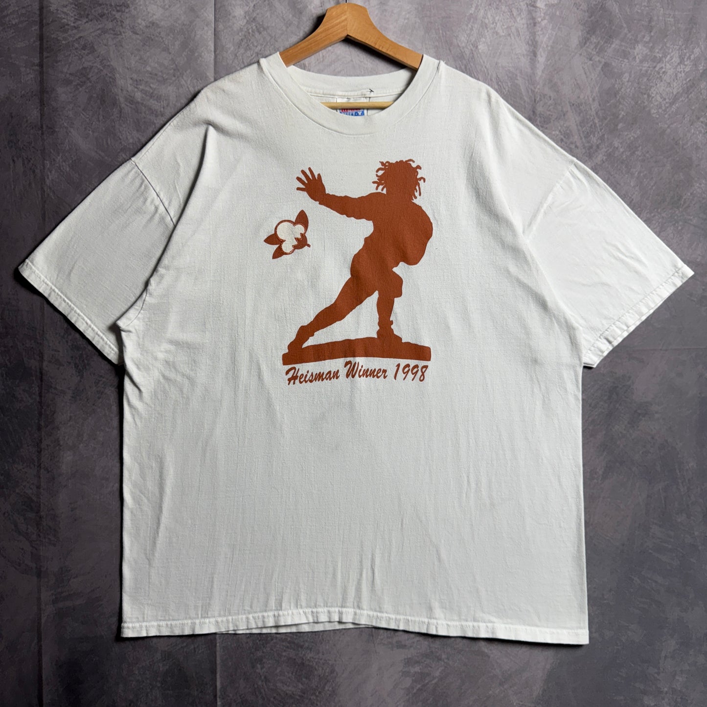 1998 White Texas Longhorns Ricky Williams Heisman Shirt 4551