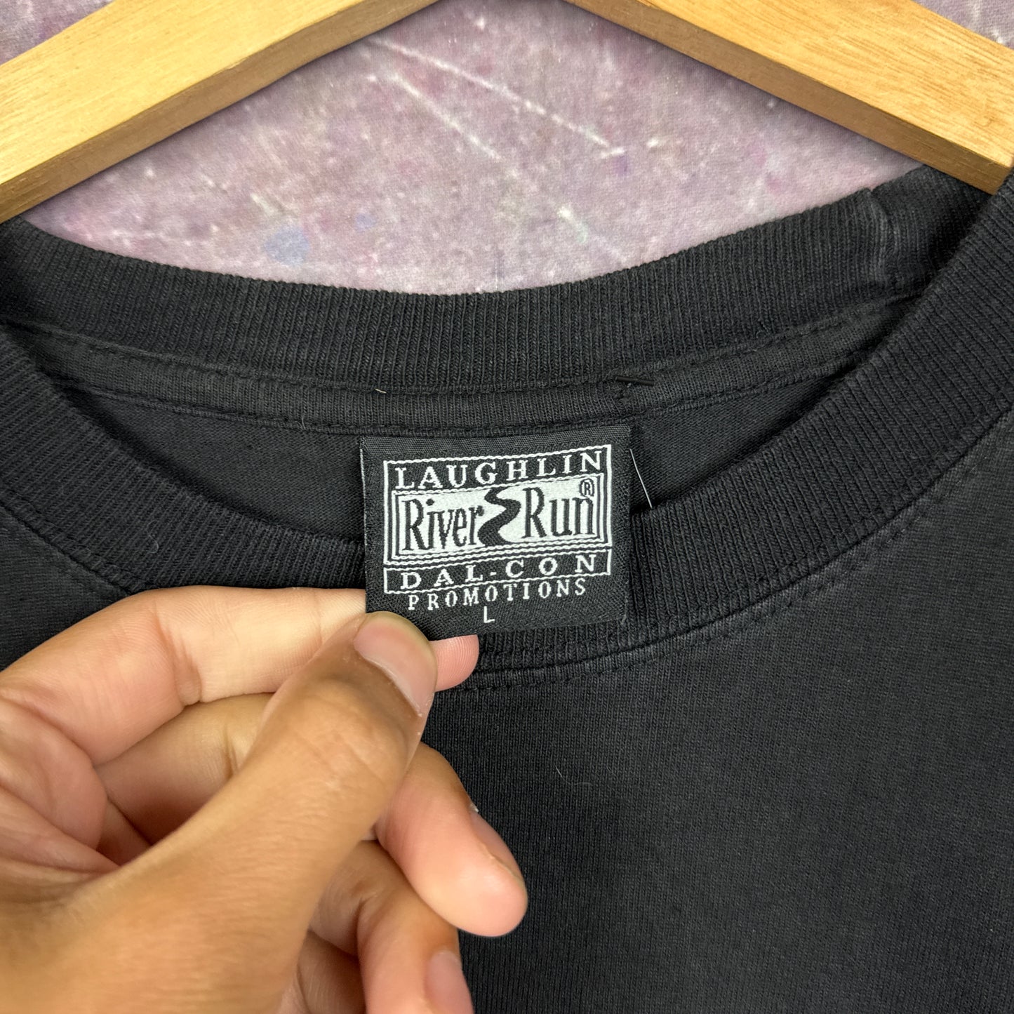 00s Black Lighting Choppers Long Sleeve Shirt L 3060