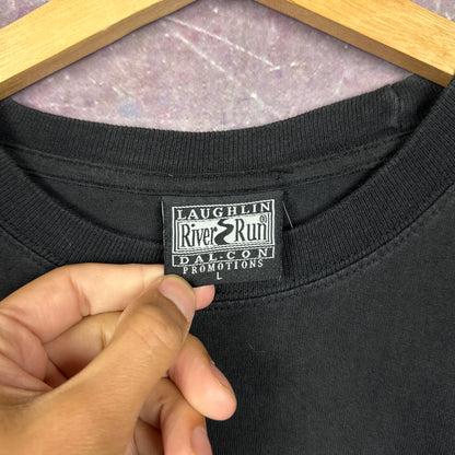 00s Black Lighting Choppers Long Sleeve Shirt L 3060