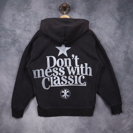 00s Black Levi's Longhorn Graphic Hoodie 5668