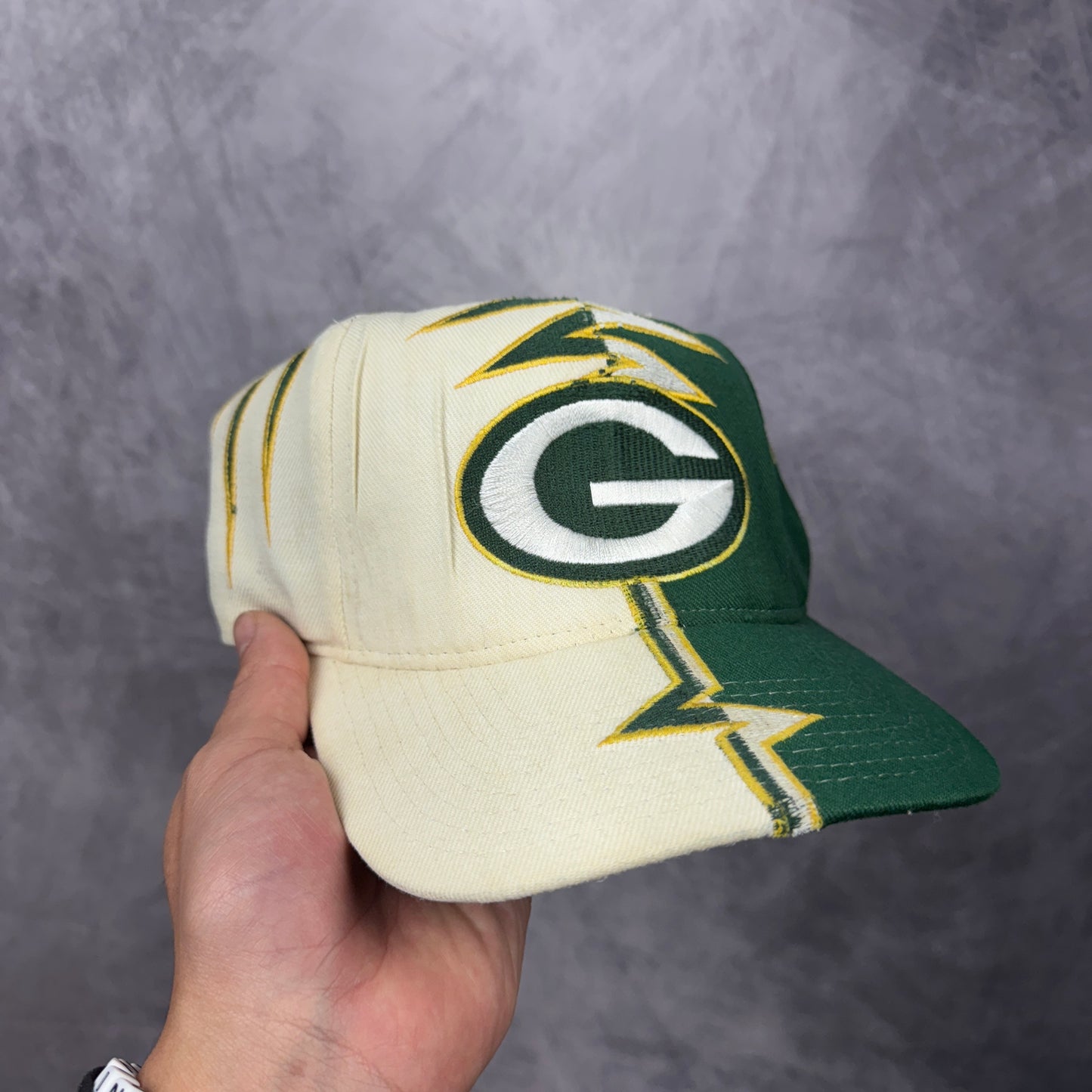90s Green Bay Packers Starter Shock Wave Hat 4303
