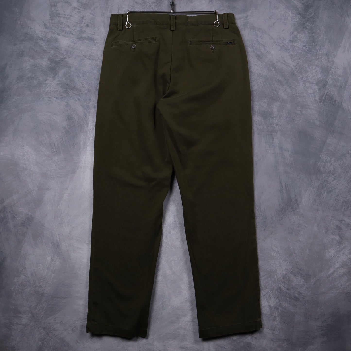 Y2K Olive Green Polo Ralph Lauren Classic Fit Chino Pants 5253
