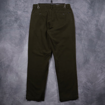 Y2K Olive Green Polo Ralph Lauren Classic Fit Chino Pants 5253