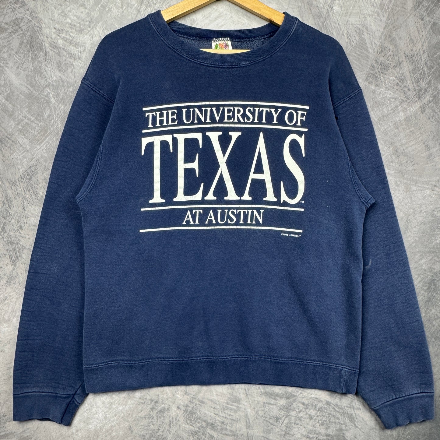 1998 Blue Texas Longhorns Crewneck Sweatshirt 4359