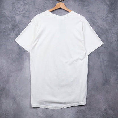90s White Morrissey Portrait Shirt 4953