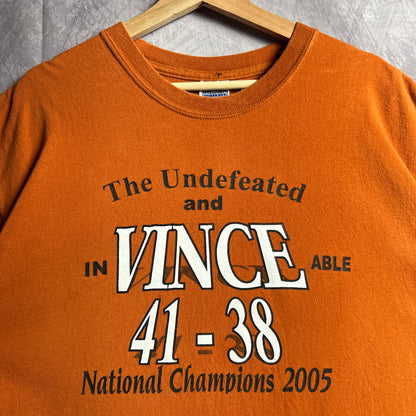 2005 Orange Texas Longhorns in-VINCE-able Shirt 4489